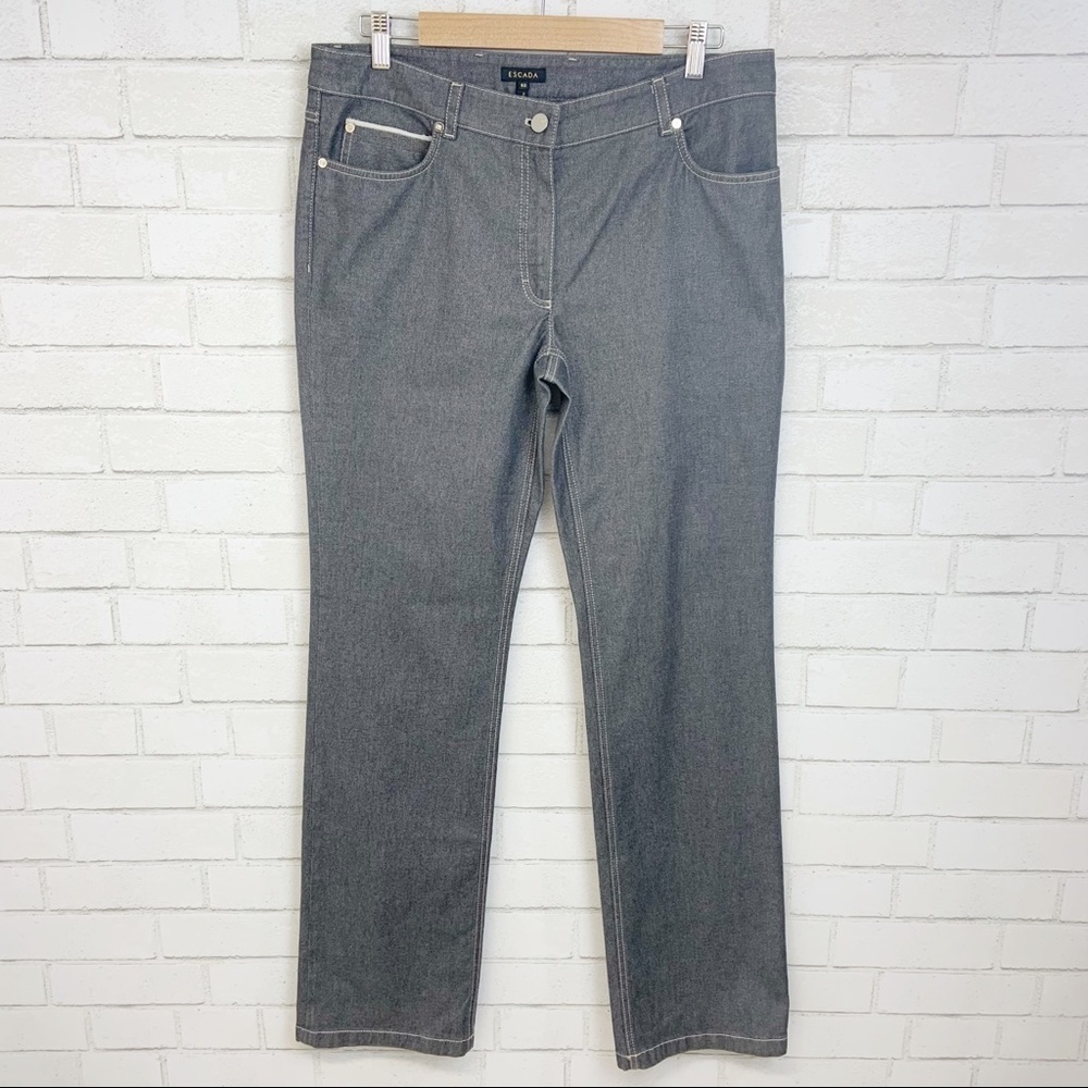 Escada Gray Women's Boot Cut Jeans